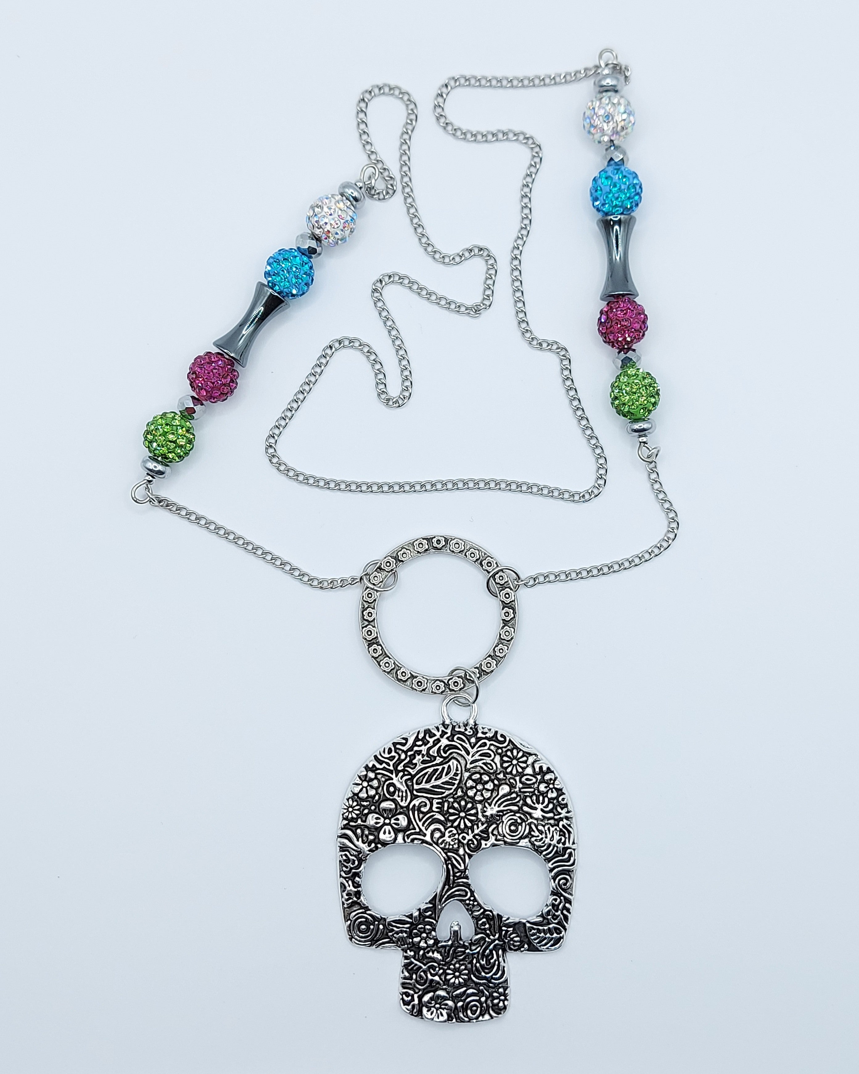 Buy Big Howlite Skull Beads Skull Mala, Skull Necklace, Mala Beads, Yoga  Gifts, Shiva Jewelry, Kapala Prayer Beads, Kali Mala, Kali Maa Goddess  Online in India - Etsy